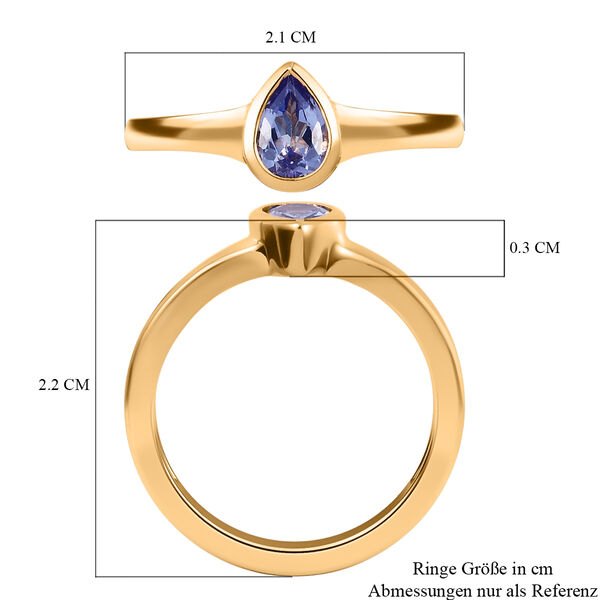 Tansanit Ring - 0,43 ct. image number 7
