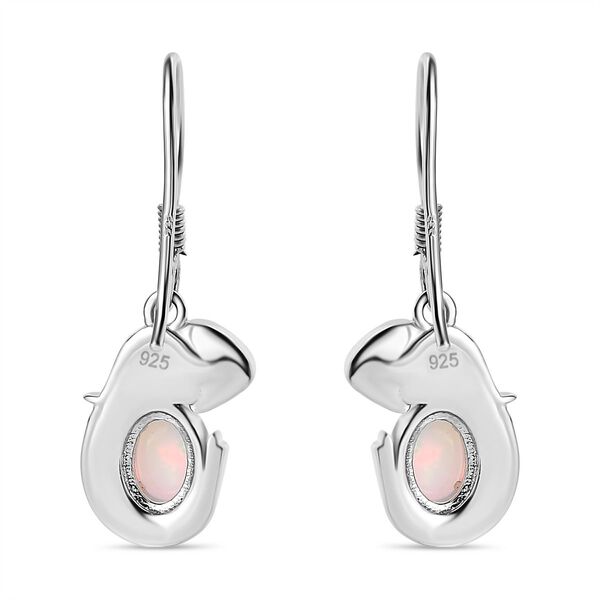 AA Natürliche, äthiopische Welo Opal Ohrringe - 1,05 ct. image number 7