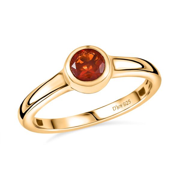 D'Joy AA mexikanischer Kirschfeuer-Opal Ring - 0,36 ct. image number 4