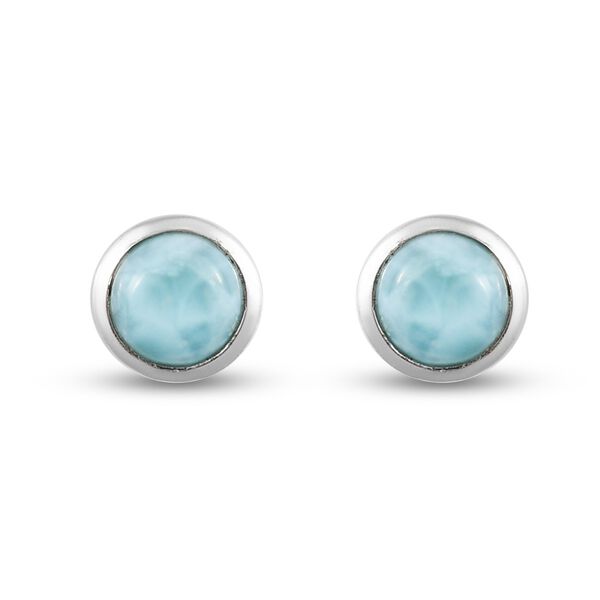 Larimar Ohrstecker - 1,03 ct.
