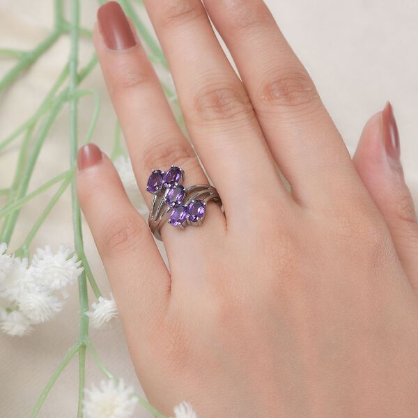 Afrikanischer Amethyst-Ring - 2 ct. image number 3