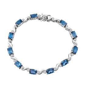 AAA London Blau Topas und Zirkon Armband