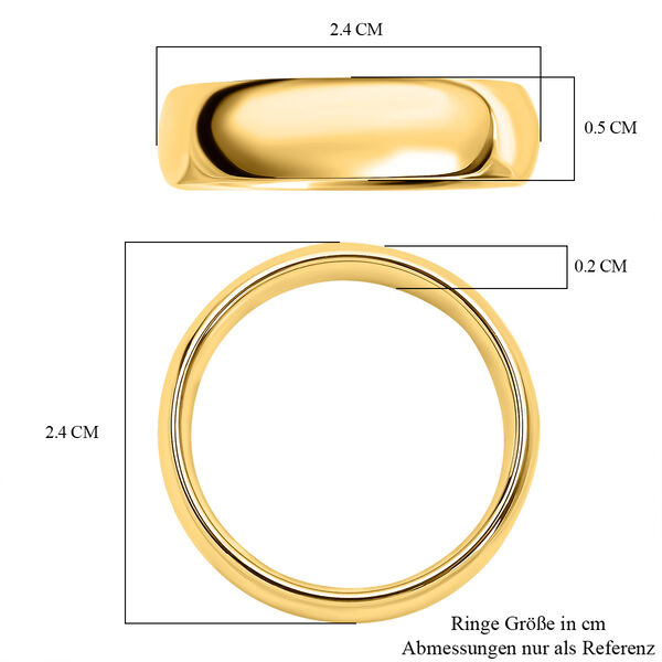 Reiner Wolfram-Ring, Goldfarben  ca. 10,50g image number 6