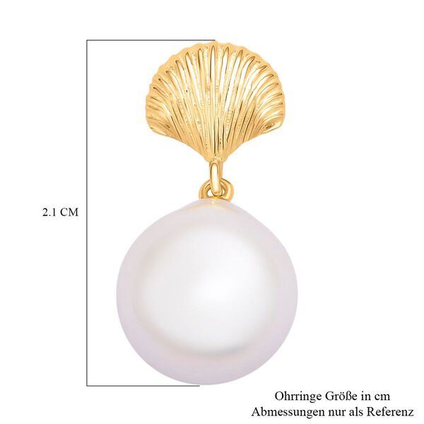 Baroque Perle Ohrh&auml;nger -36 ct. image number 5