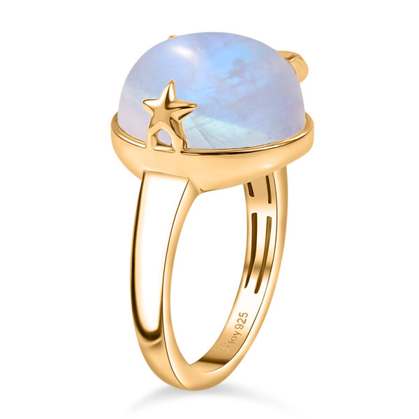 D'Joy AA Regenbogen Mondstein Ring - 11,04 ct. image number 5