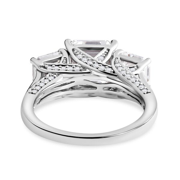 Moissanit Ring - 4,68 ct. image number 6