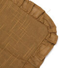 2er-Set unifarbener Kissenbezug mit Rüschen, Größe 50,8x50,8 cm, Hellbraun image number 4