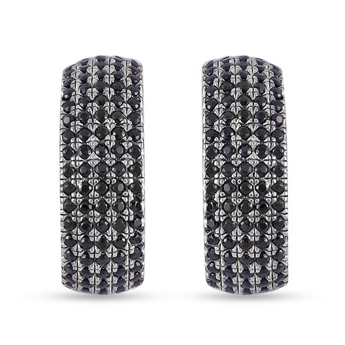 Schwarze Spinell-Halb-Creolen - 1,33 ct. image number 0