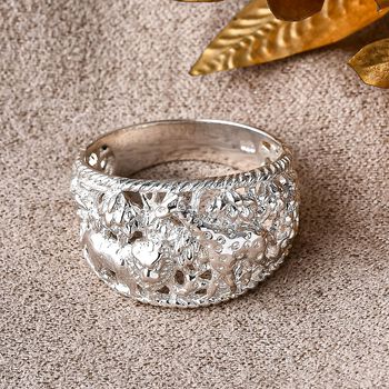 925 Silber Ring (Gr&ouml;&szlig;e 20.00) ca. 6,00g