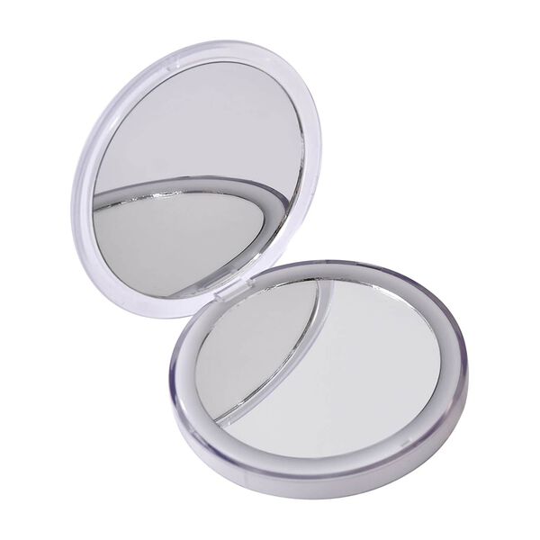 Zweiseitiger LED Schminkspiegel, weiß image number 5