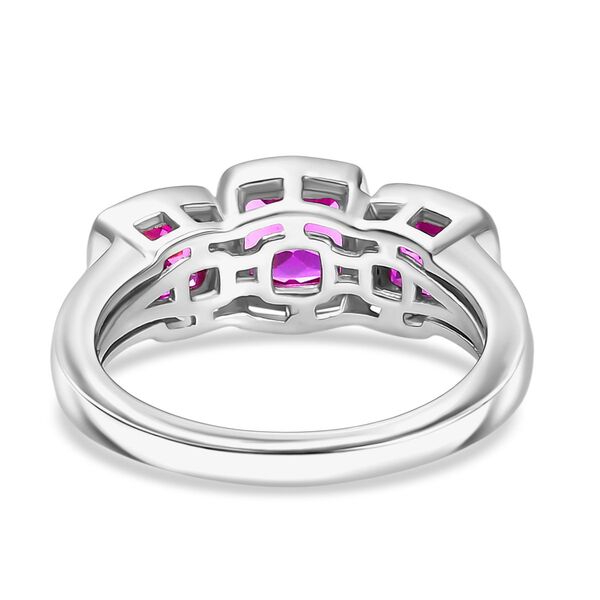 LUXURIANT AAA Labor Rosa Saphir Ring - 2,94 ct. image number 6