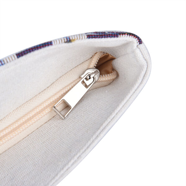 Jute Handtasche mit Schneemann, Gr&ouml;&szlig;e 42x34x9x37 cm, Schneeman image number 6