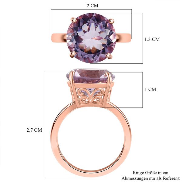 Rose De France Amethyst Ring - 5,59 ct. image number 7