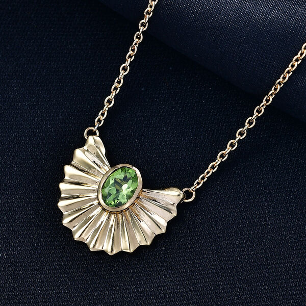 EverTrue Peridot 50cm Halskette - 0,81 ct. image number 1