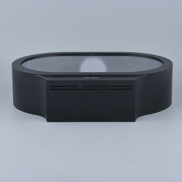 Aquarium mit Farbwechsel LEDs, Gr&ouml;&szlig;e 31x7,7x23 cm, Schwarz image number 3