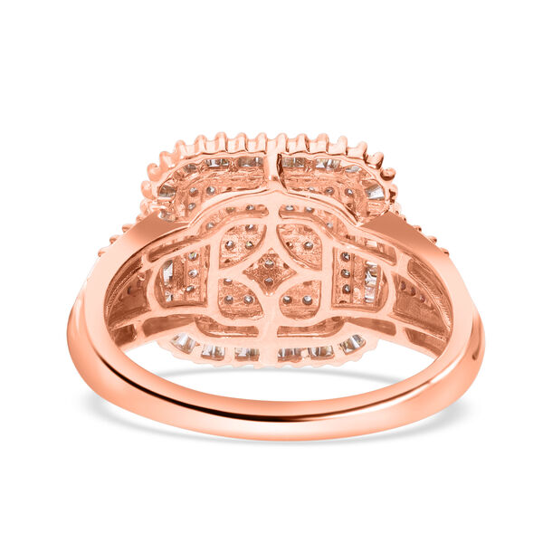 Natürlicher Champagner-Diamant-Ring - 1 ct. image number 2