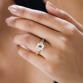 Triphan und Zirkon Ring - 3,51 ct.