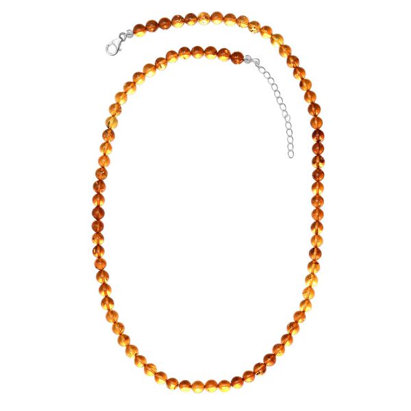 Bernstein Halskette, 50 cm - 52 ct. image number 4