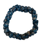 Blaue Jade Armband ca. BR-Stretch cm ca. 160.00 ct