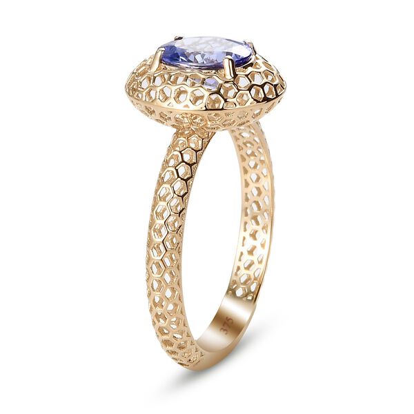 MIRAGE COLLEKTION AA Tansanit Ring 375 Gelbgold image number 5