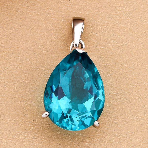 Capri blauer Quarz-Anh&auml;nger - 16,65 ct. image number 3