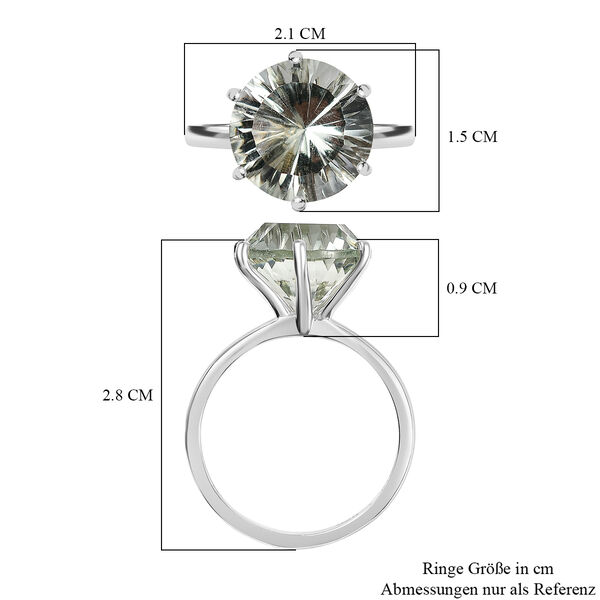 Prasiolith Ring - 5,91 ct. image number 6