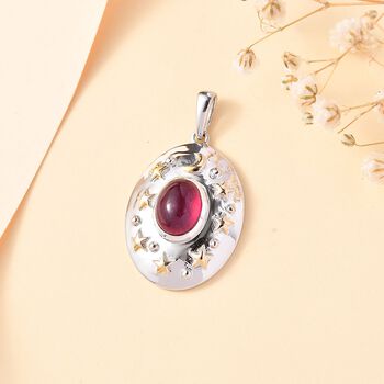 Afrikanischer Rubin-Anh&auml;nger - 3,48 ct.