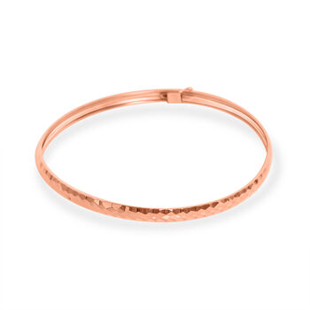 925 Silber ros&eacute;vergoldet Armreif ca. 19 cm ca. 3,40g