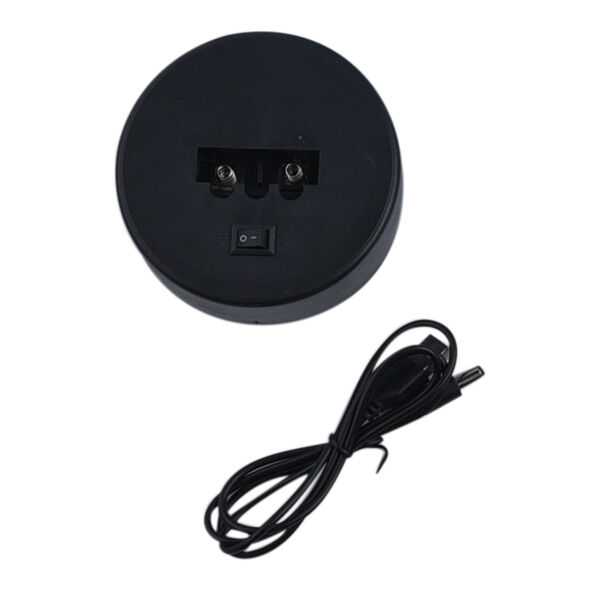 LED Tischlampe mit 24 Rosenbl&auml;ttern, Gr&ouml;&szlig;e 28x25x40 cm, Wei&szlig; image number 3