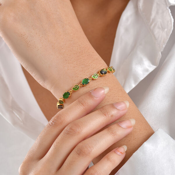 D'Joy Ammolit 19cm Armband - 7,84 ct. image number 2