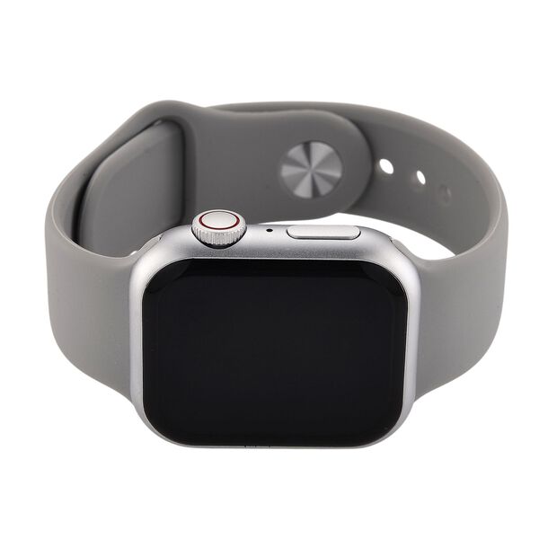 Smartwatch HW mini 2, Set 8 St&uuml;ck, 4,45cm Display, 22,86cm, silberfarben. image number 5