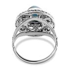 Royal Bali Collection- Sleeping Beauty Türkis-Ring - 2,70 ct. image number 4