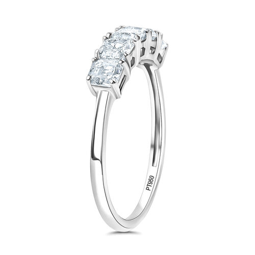 LUXURIANT DIAMOND - Lab Grown Diamant VS Ring 950 Platin (Größe 17.00) ca. 1.05 ct image number 5