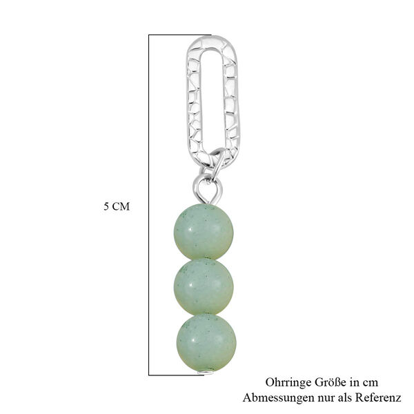 Mehrfarbige Amazonit-Ohrringe - 25 ct. image number 6