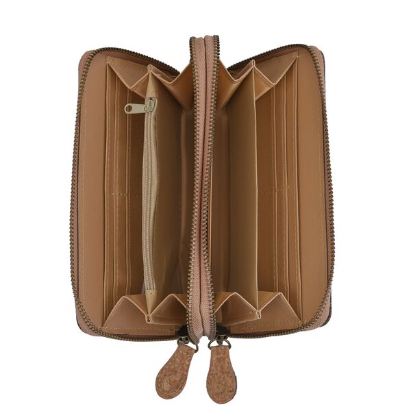 Brieftasche aus Naturkork mit RFID-Schutz, Traumf&auml;nger Muster image number 5