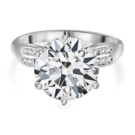 Moissanit Ring - 5,95 ct.