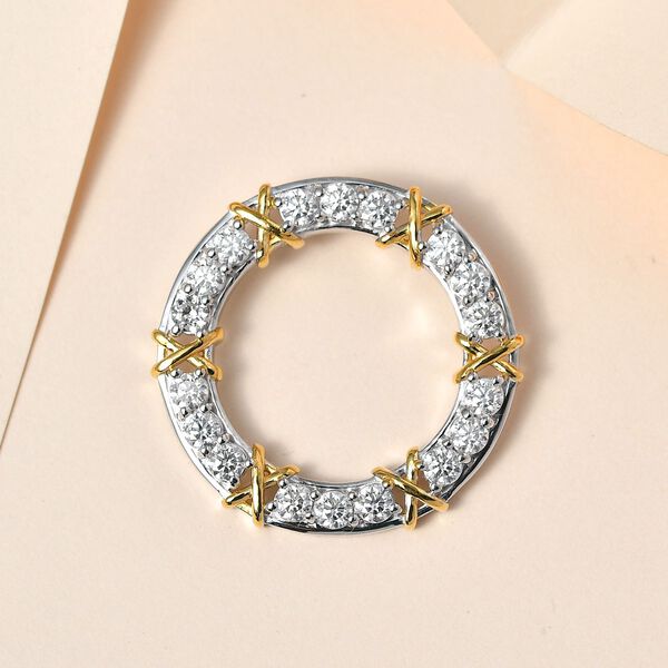 Moissanit Anhänger - 1,91 ct. image number 7