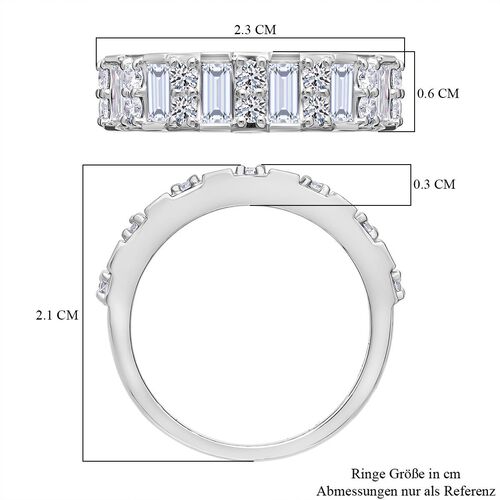 LUXURIANT DIAMOND- SGL zertifizierter VS-EF Labor Diamant Ring - 1 ct. image number 5
