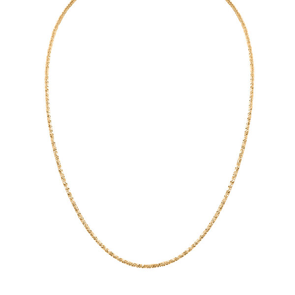 Kette, 60cm, 925 Silber vergoldet image number 0