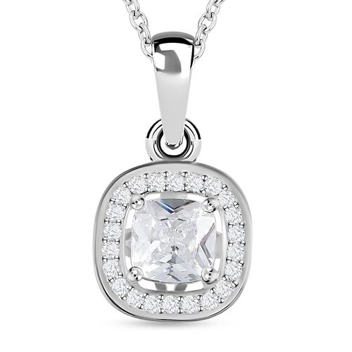 Lustro Stella - Zirkonia Anhänger, 925 Silber ca. 1.25 ct image number 0