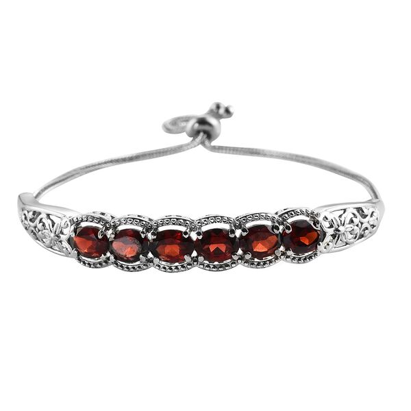 Verstellbares, mehrfarbiges Edelstein-Armband, 16-26cm - 6,20 ct. image number 0