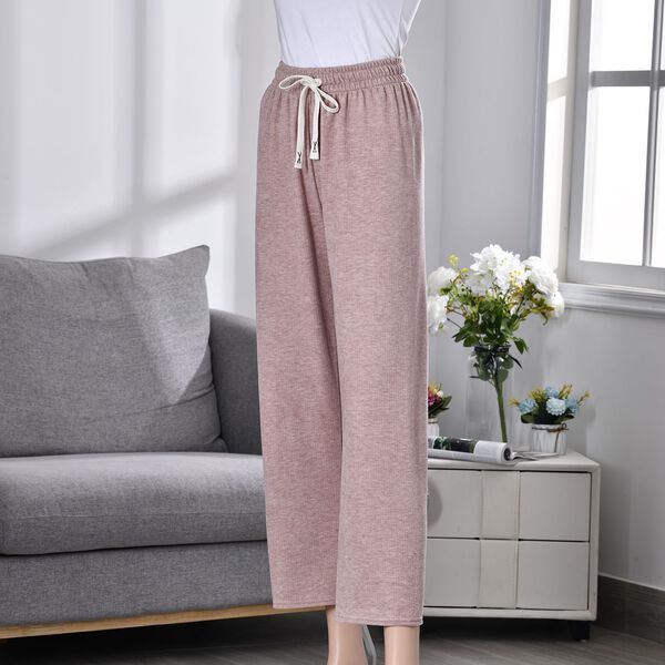 Sommerhose mit Kordelzug, L&auml;nge 96cm, H&uuml;fte 53cm, Taille 6cm, Schwarz image number 4