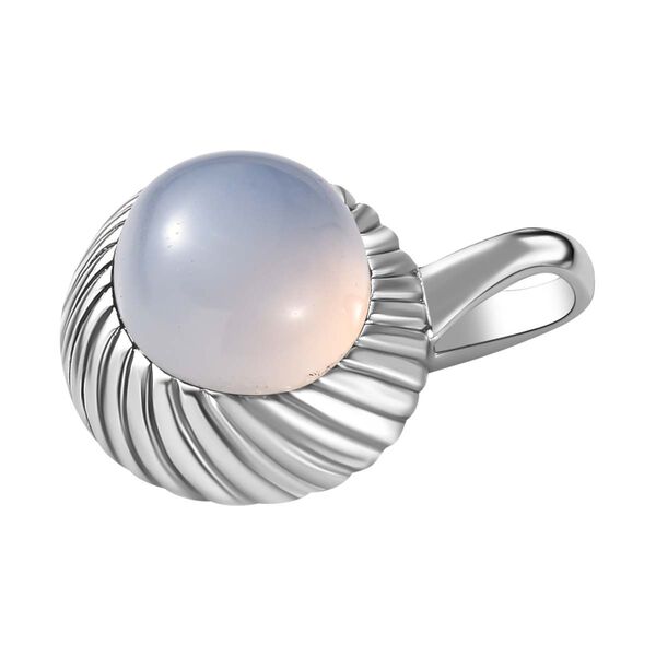 Chalzedon Anhänger  Edelstahl ca. 7.49 ct image number 2