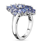 Tansanit Ring 925 Silber platiniert  ca. 2,50 ct image number 4