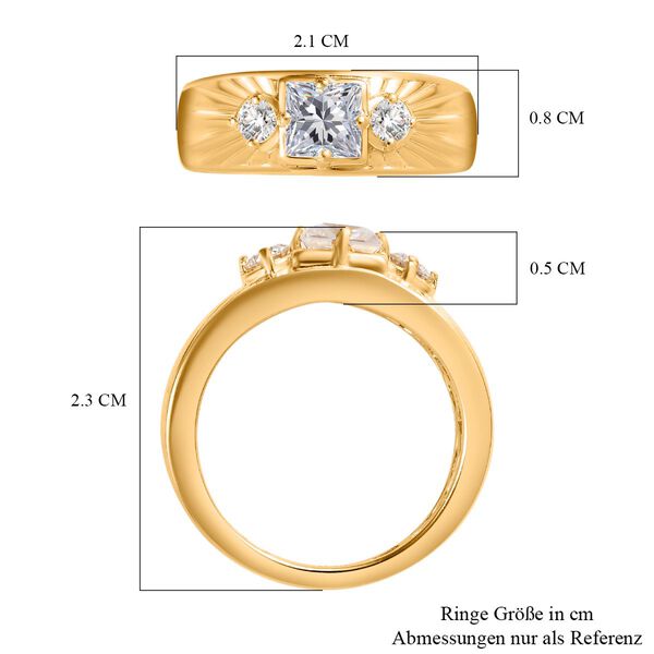 Moissanit Ring - 0,88 ct. image number 7