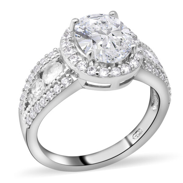 LUSTRO STELLA - Zirkonia Ring - 4,14 ct. image number 3