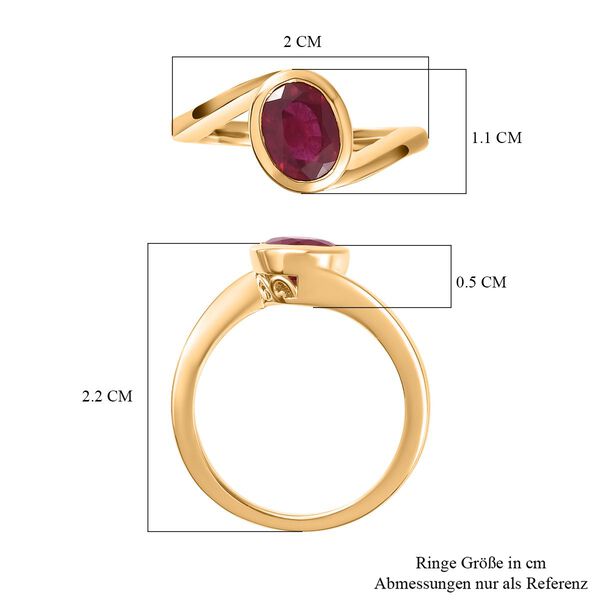 Afrikanischer Rubin-Ring - 1,76 ct. image number 7