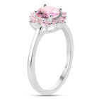 LUSTRO STELLA - Rosa Zirkonia Ring 925 Silber  ca. 1,90 ct image number 4