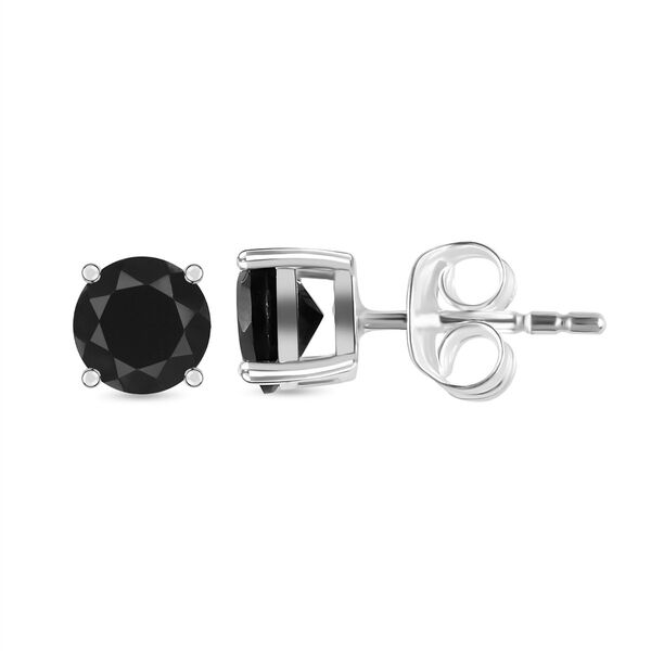 Schwarze Spinell-Ohrringe - 2,08 ct. image number 0