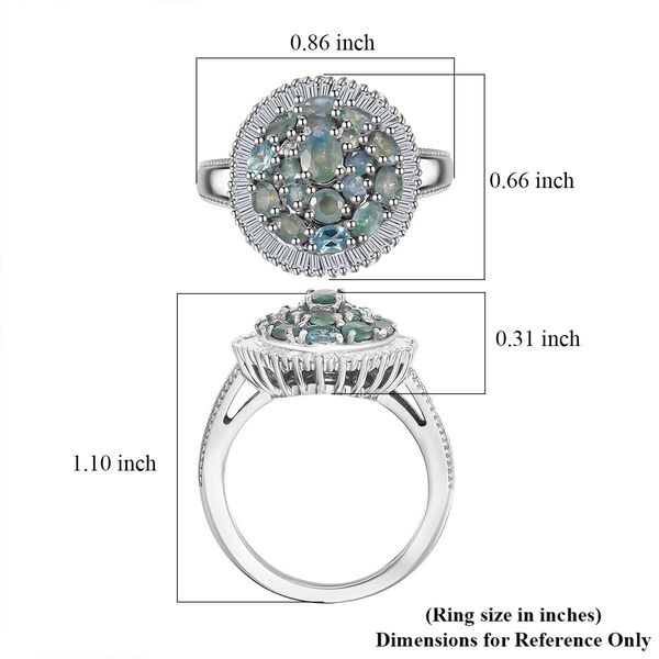 D'Joy Alexandrit und Diamant Ring - 1,61 ct. image number 5